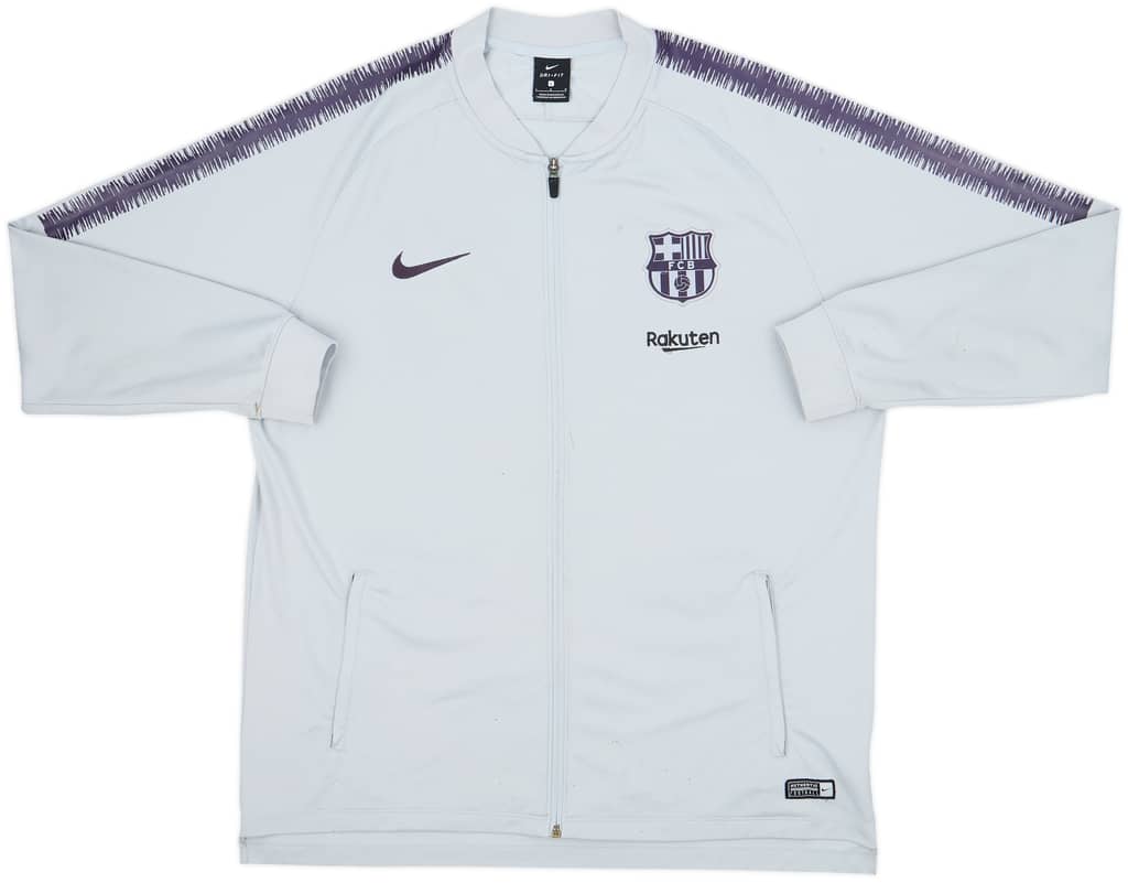 2018-19 Barcelona Nike Track Jacket - 6/10 - (L)