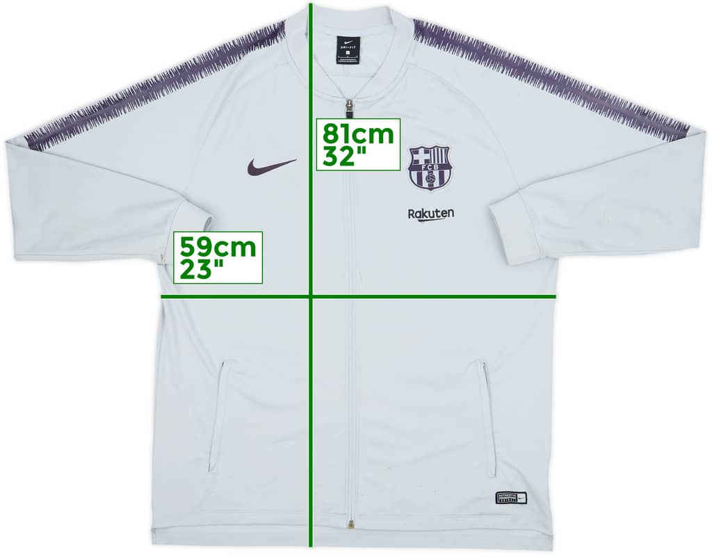 2018-19 Barcelona Nike Track Jacket - 6/10 - (L)