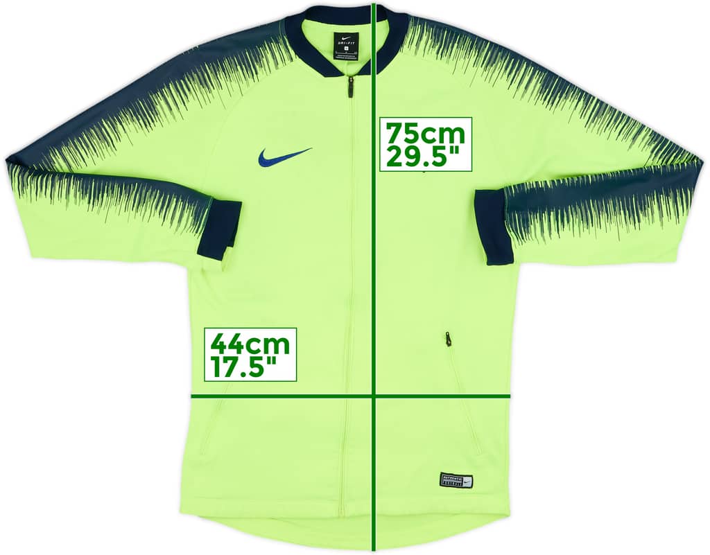 2018-19 Barcelona Nike Track Jacket - 4/10 - (S)