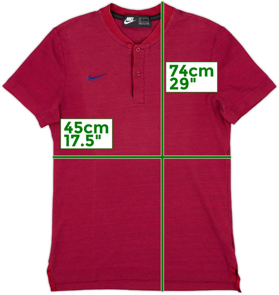 2018-19 Barcelona Nike Polo Shirt - 9/10 - (M)