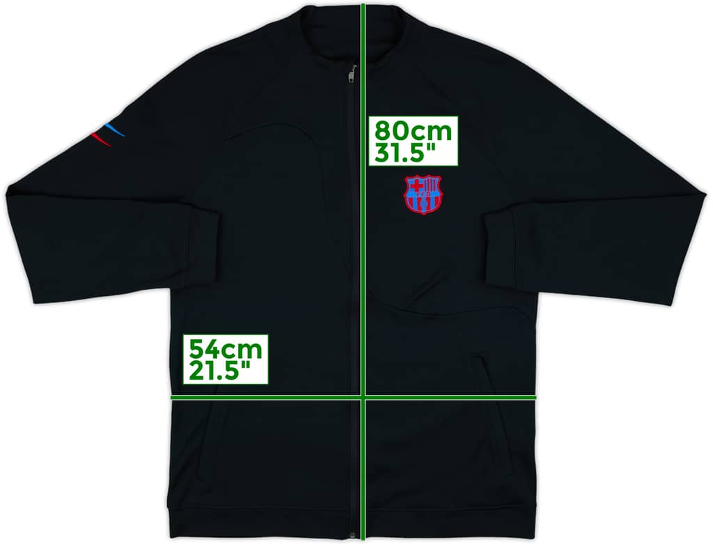 2022-23 Barcelona Nike Track Jacket - 7/10 - (L)