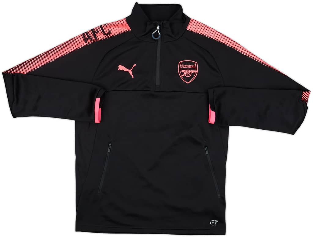 2017-18 Arsenal Puma 1/4 Zip Drill Top - 10/10 - (S)