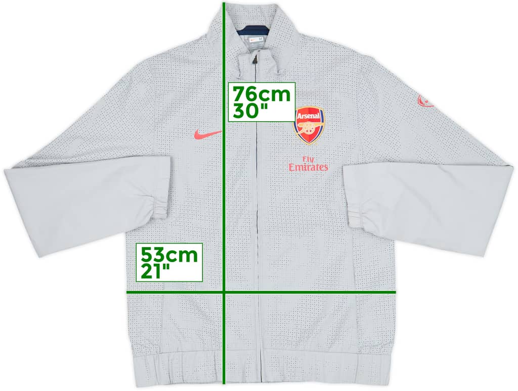 2009-10 Arsenal Nike Track Jacket - 10/10 - (M)