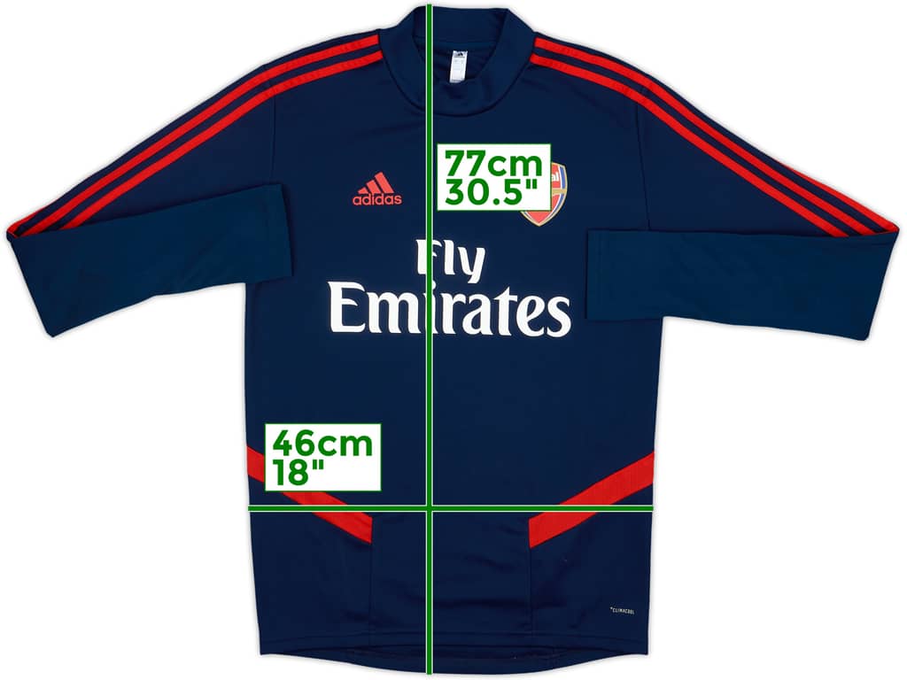 2019-20 Arsenal adidas Drill Top - 10/10 - (S)