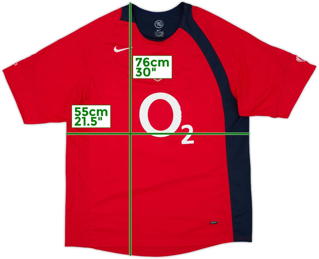 2004-05 Arsenal Nike Training Shirt - 5/10 - (XL)