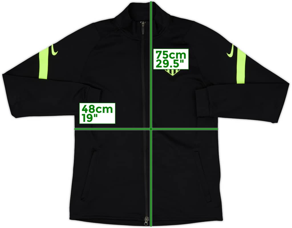 2020-21 Atletico Madrid Nike Track Jacket - 9/10 - (M)