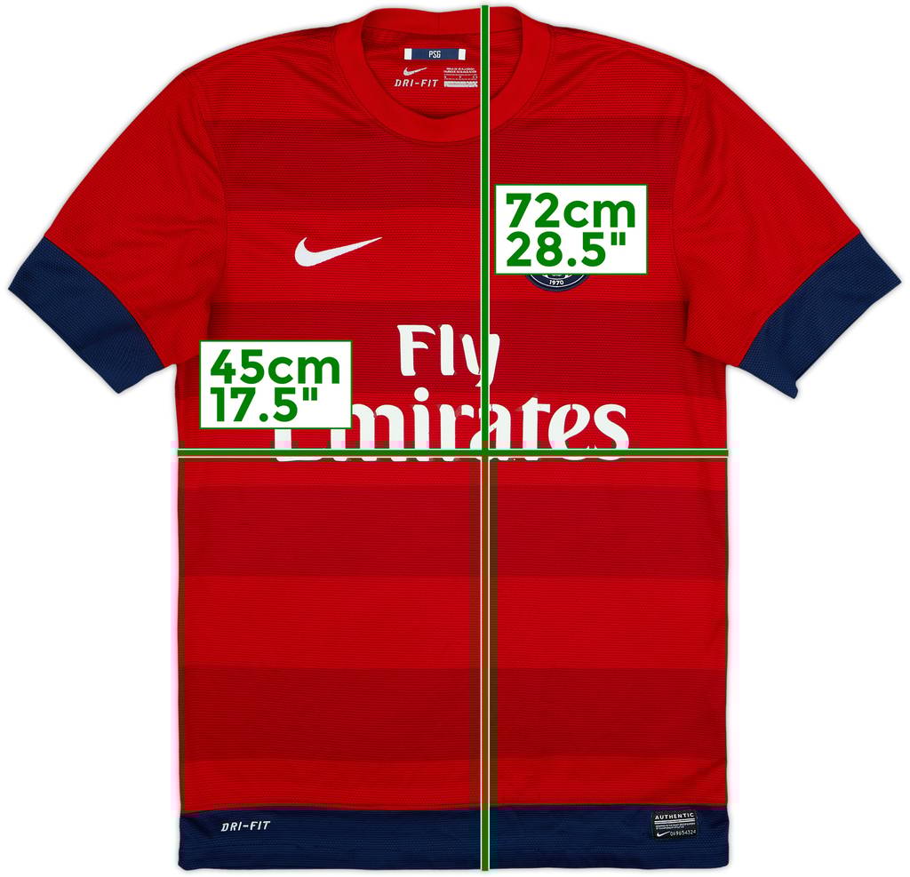 2012-13 Paris Saint-Germain Away Shirt - 5/10 - (S)