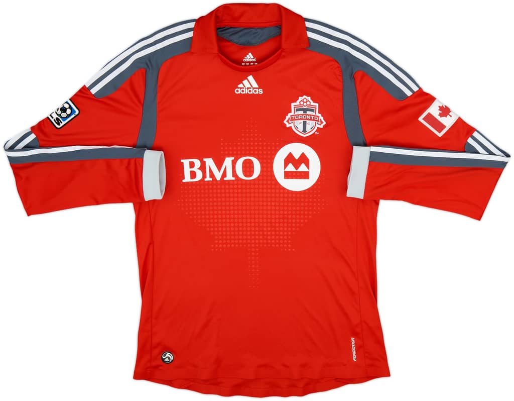 2009 Toronto FC Authentic Home L/S Shirt - 7/10 - (L)