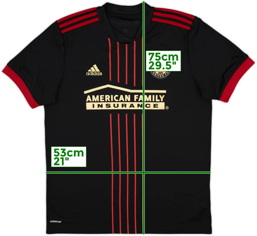 2021 Atlanta United Home Shirt - 9/10 - (L)