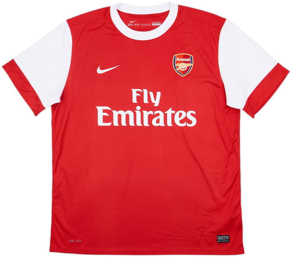 2010-11 Arsenal Home Shirt - 6/10 - (XL)