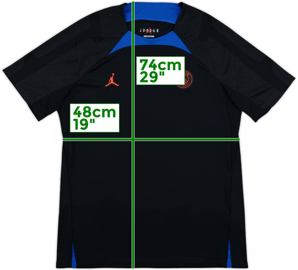 2022-23 Paris Saint-Germain Nike Jordan Training Shirt - 8/10 - (L)