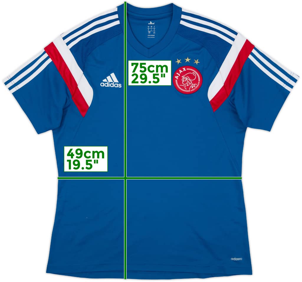 2014-15 Ajax adidas Training Shirt - 8/10 - (L)