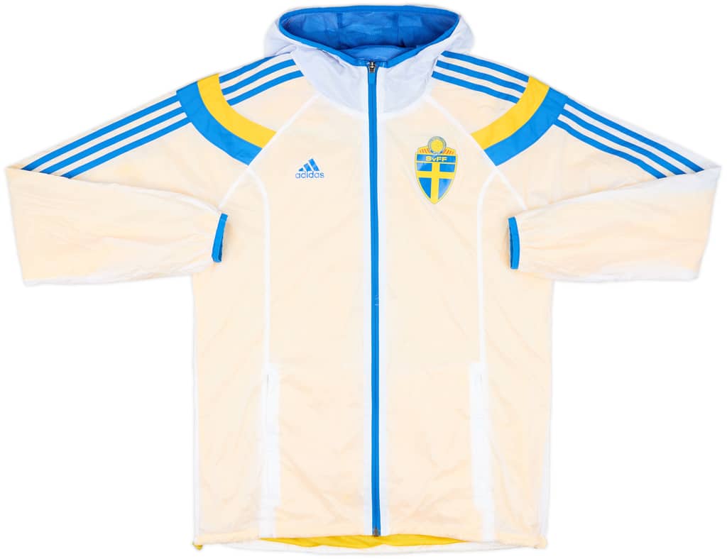 2013-14 Sweden adidas Hooded Windbreaker - 8/10 - (M)