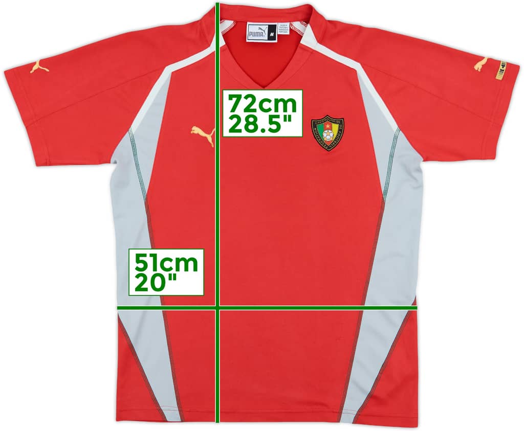 2004-05 Cameroon Puma Training Shirt - 9/10 - (M)