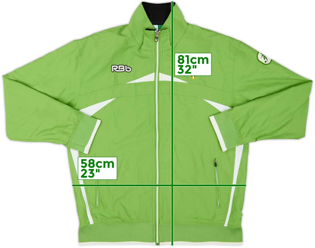 2009-10 Real Betis RBB Track Jacket - 7/10 - (XL)