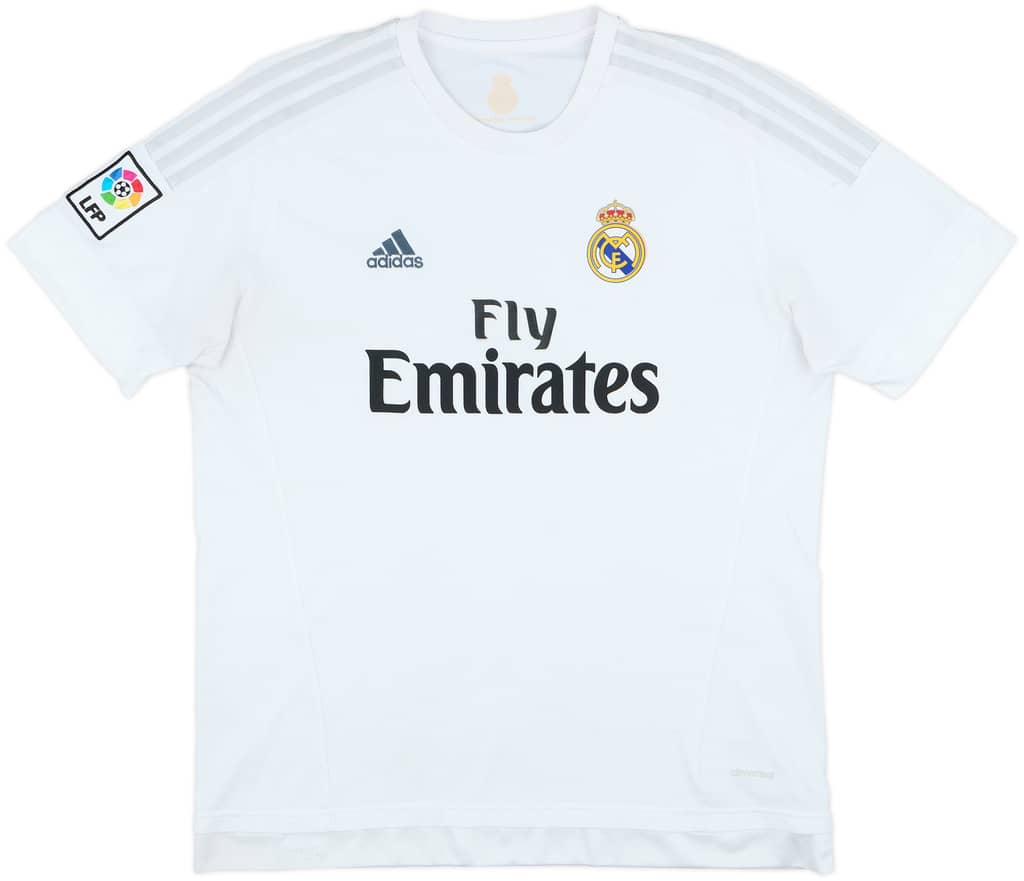 Camiseta de local del Real Madrid 2015-16 - 8/10 - (XL)