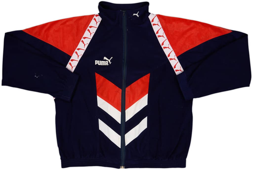 1996-98 Atletico Madrid Puma Track Jacket - 7/10 - (XL)