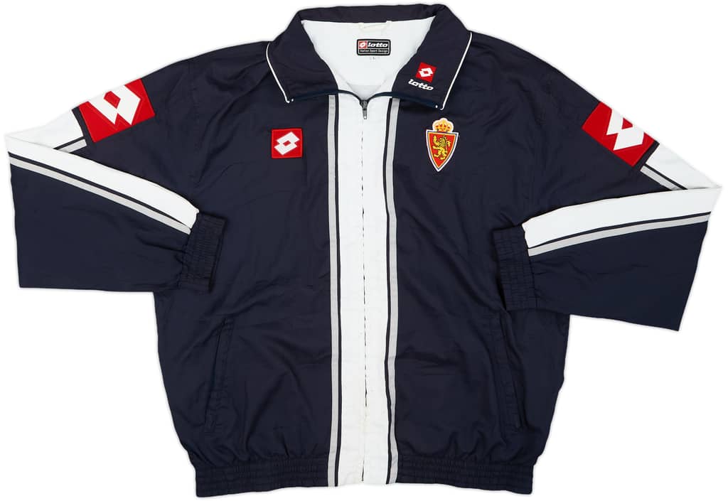 2003-04 Real Zaragoza Lotto Track Jacket - 8/10 - (L)
