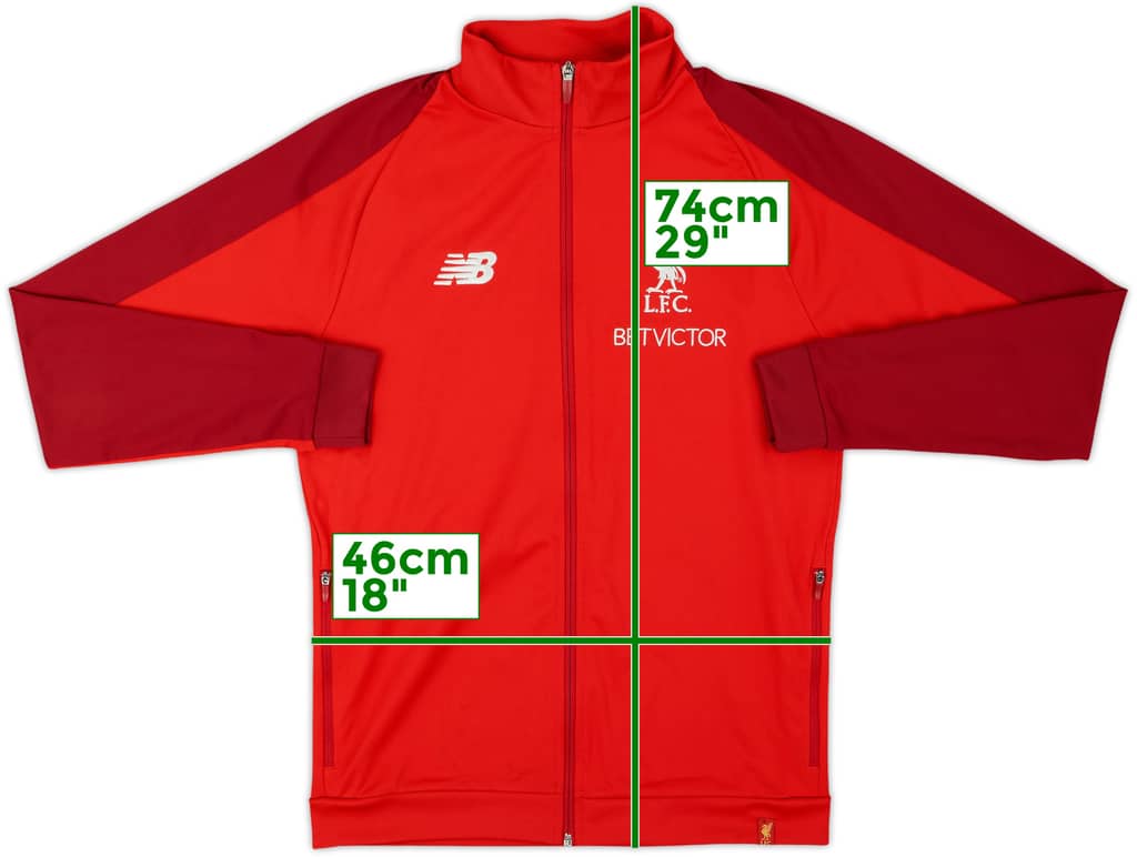 2018-19 Liverpool New Balance Track Jacket - 10/10 - (M)