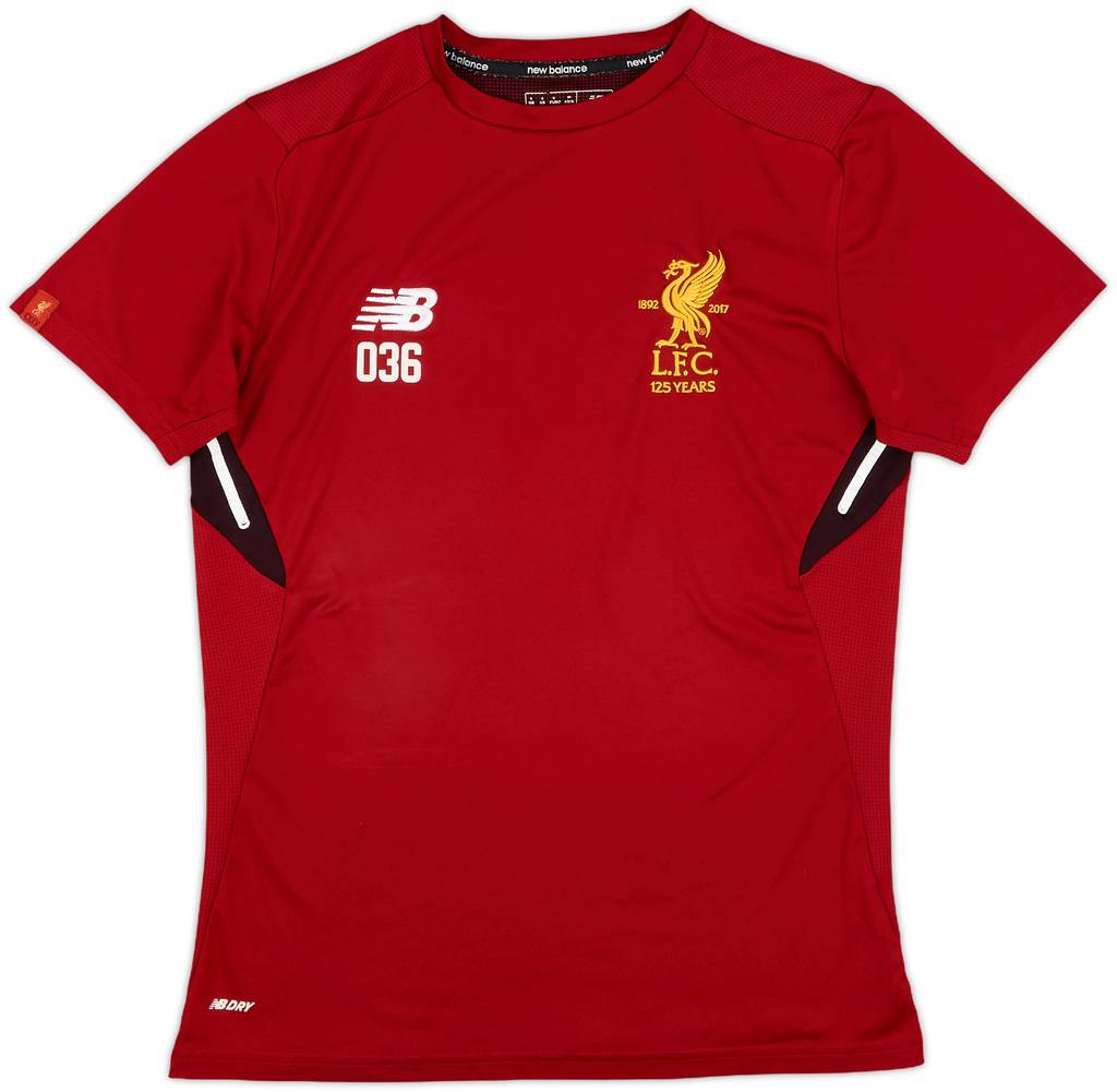 2017-18 Liverpool New Balance Training Shirt #036 - 8/10 - (S)