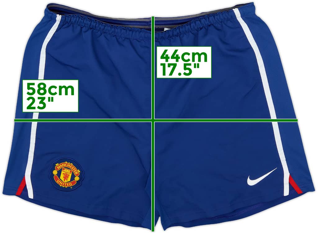 2008-09 Manchester United Away Shorts - 8/10 - (L)
