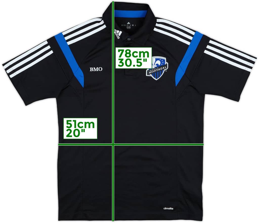 2013-14 Montreal Impact adidas Polo Shirt - 8/10 - (M)
