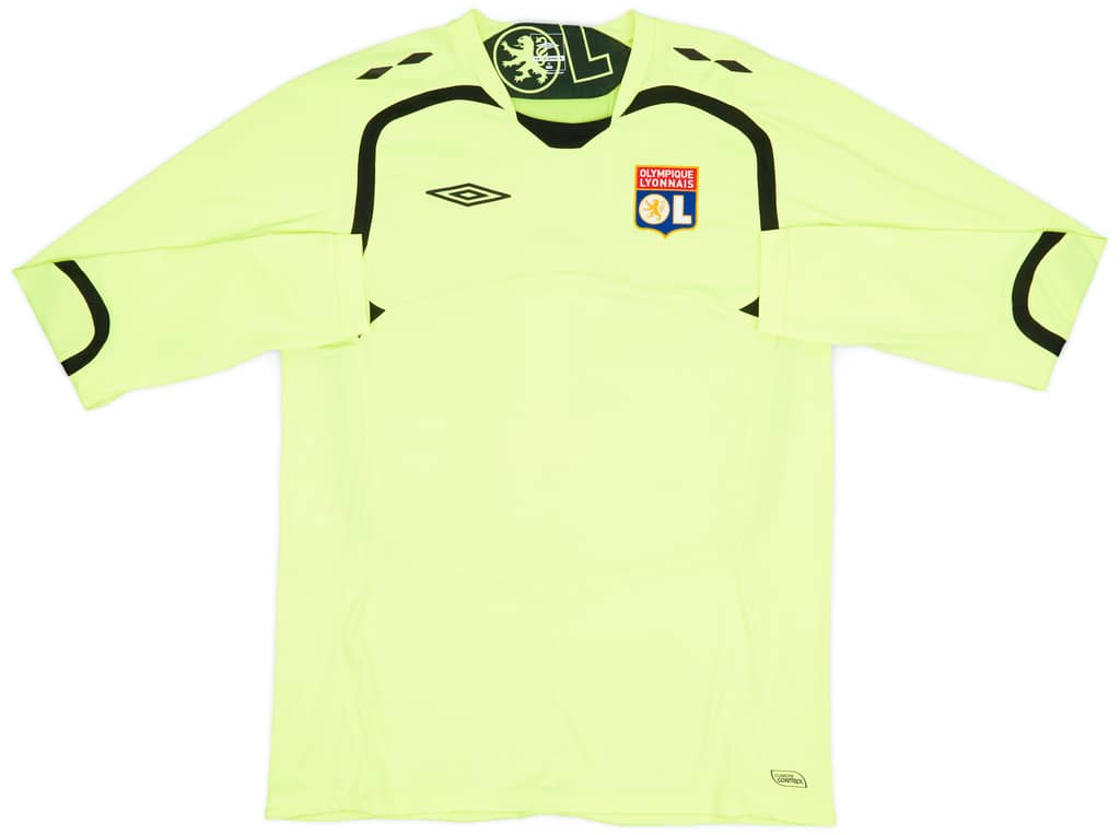 2009-10 Lyon GK Shirt Lloris #1 - 8/10 - (M)