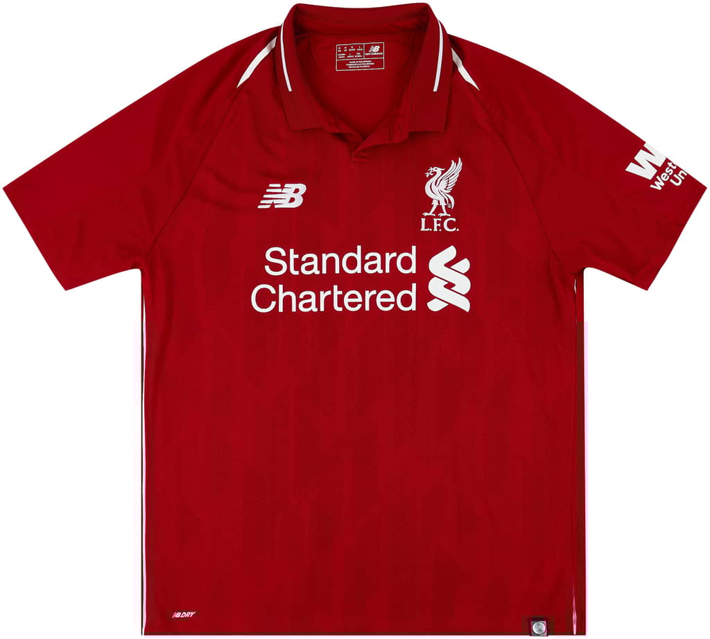 2018-19 Liverpool Home Shirt M.Salah #11 - 8/10 - (S)