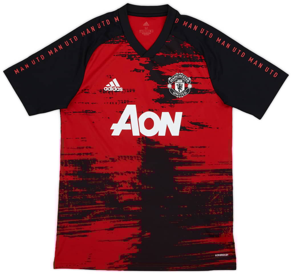 2020-21 Manchester United adidas Training Shirt - 7/10 - (M)