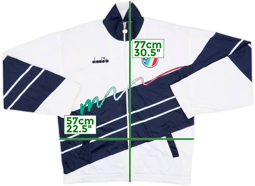 1990 Italy Diadora Track Jacket - 8/10 - (L)