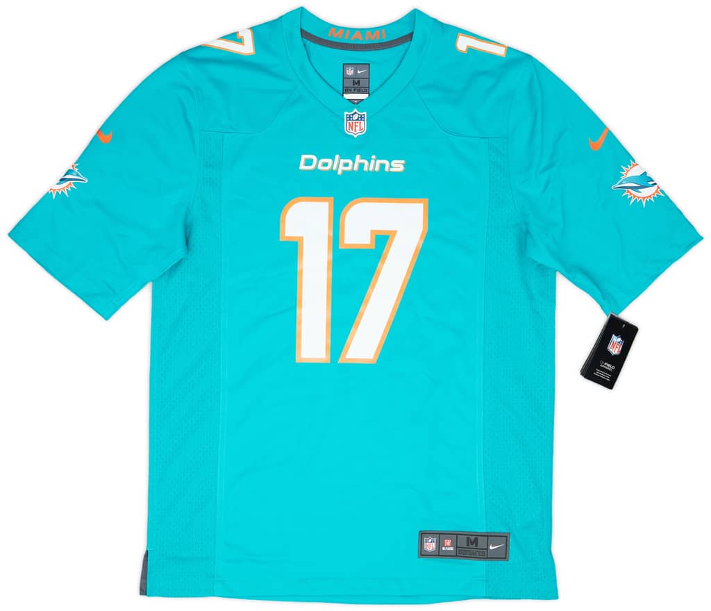 2021-24 Miami Dolphins Waddle #17 Nike Game Home Jersey (M)
