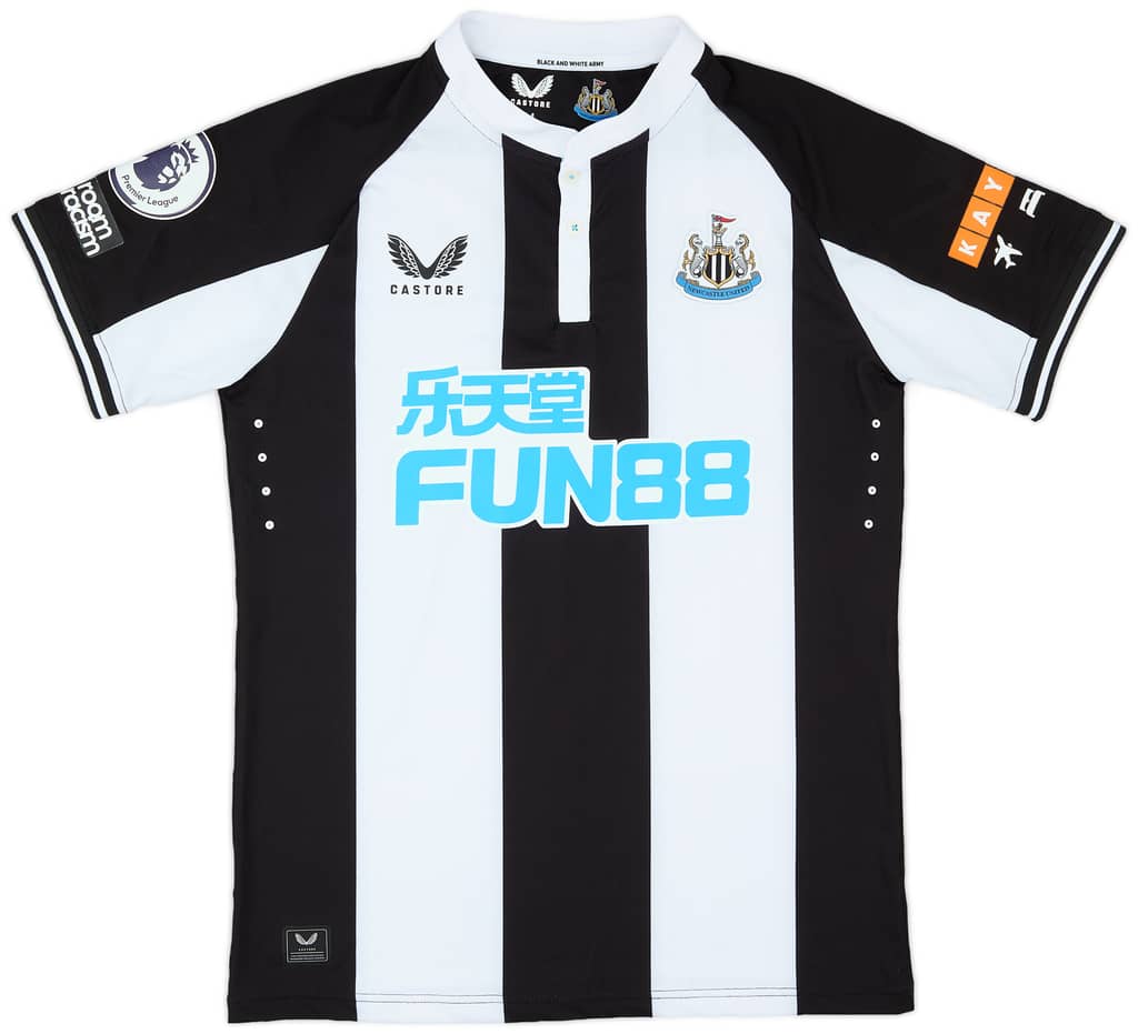 2021-22 Newcastle Match Issue Home Shirt Wilson #9