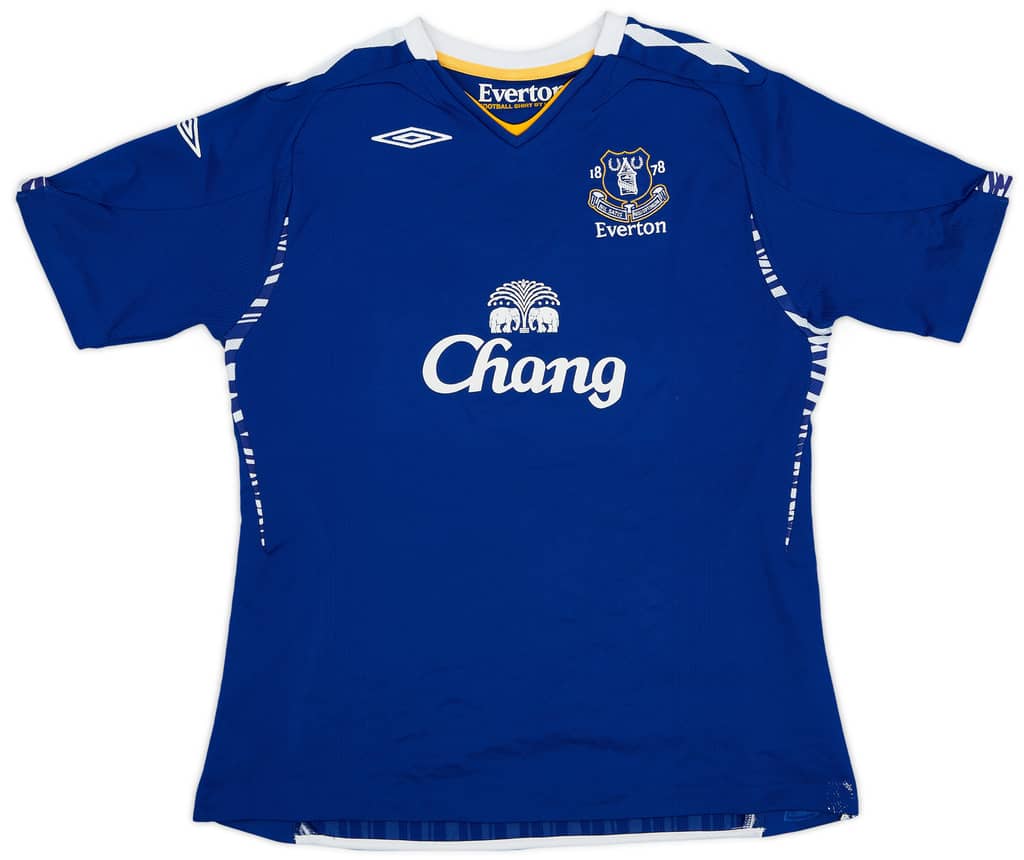 2007-08 Everton Home Shirt - 6/10 - (Women's M)