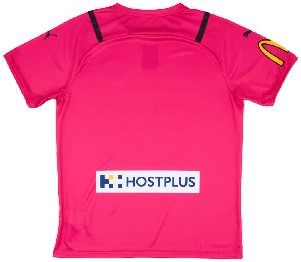 2021-22 Melbourne City Player Issue GK S/S Shirt - 9/10 - (L)