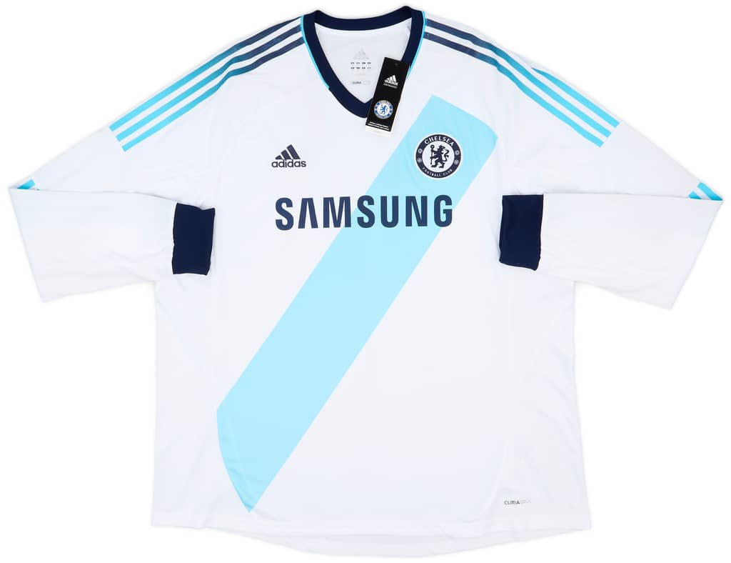 2012-13 Chelsea Away L/S Shirt Hazard #17 (XXL)