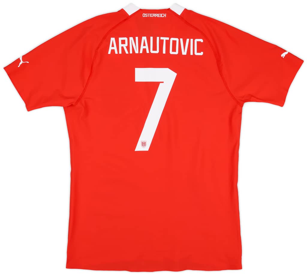 2022-23 Austria Player Issue Home Shirt Arnautovic #7