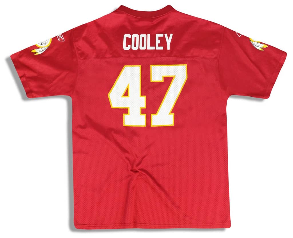 2007 Washington Redskins Cooley #47 Reebok Replica Jersey (Home) Y