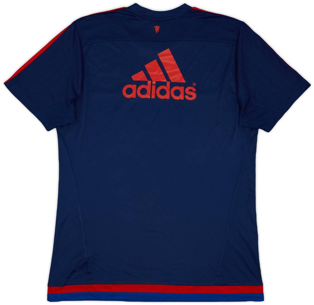 2015-16 Manchester United adizero Training Shirt - 7/10 - (L)
