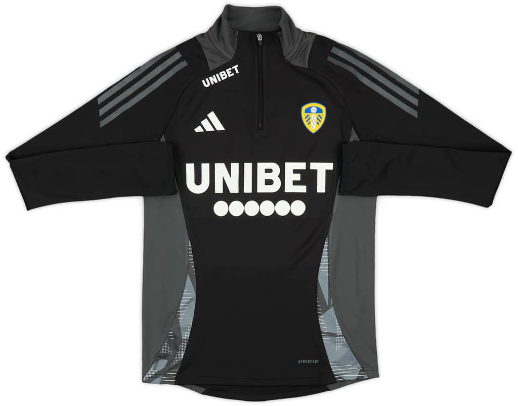 2024-25 Leeds United adidas 1/4 Zip Training Top (Women's S)