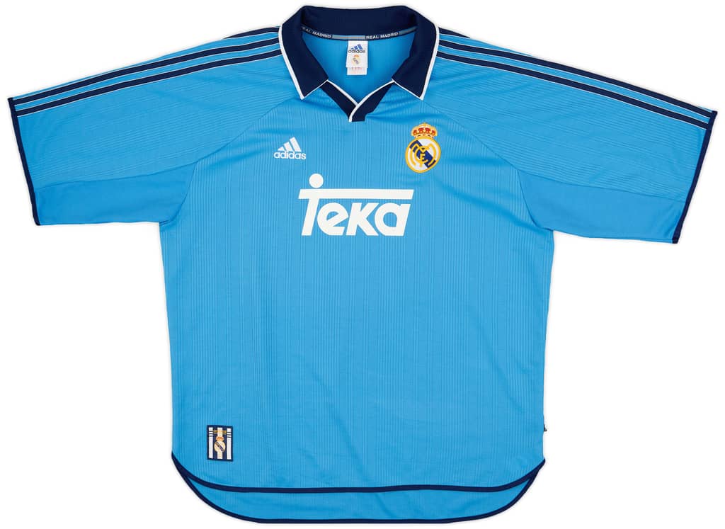 1999-00 Real Madrid Third Shirt Raul #7 - 10/10 - (XL)