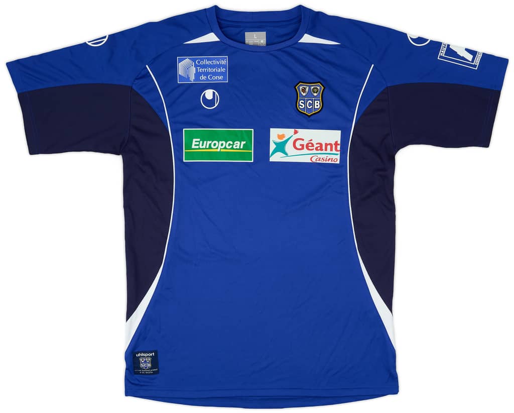 2009-10 Bastia Home Shirt - 7/10 - (L)