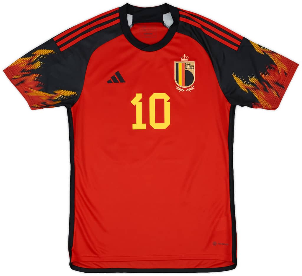 2022-23 Belgium Home Shirt E.Hazard #10