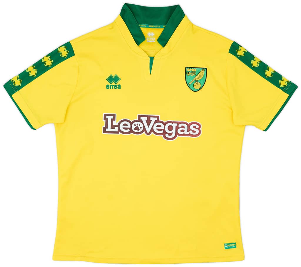 2017-18 Norwich Home Shirt - 6/10 - (XL)