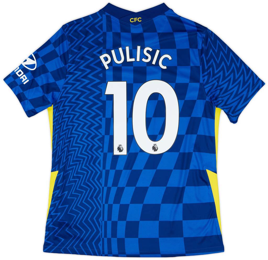 2021-22 Chelsea Home Shirt Pulisic #10 - 8/10 - (L)