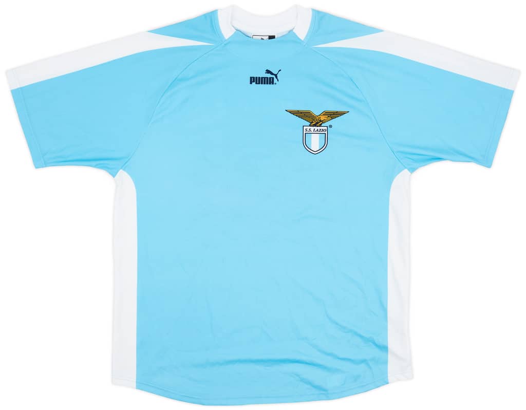 2003-04 Lazio 'Signed' Basic Home Shirt - 8/10 - (L)