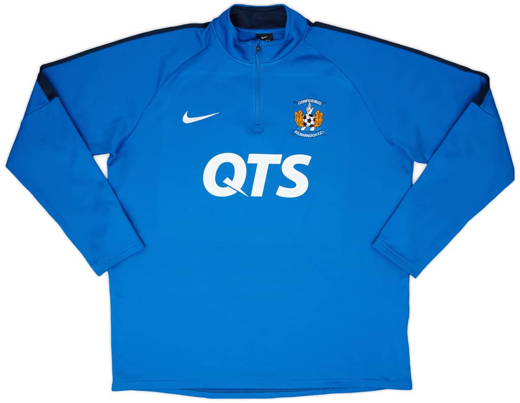 2018-19 Kilmarnock 1/4 Zip Drill Top - 8/10 - (XL)