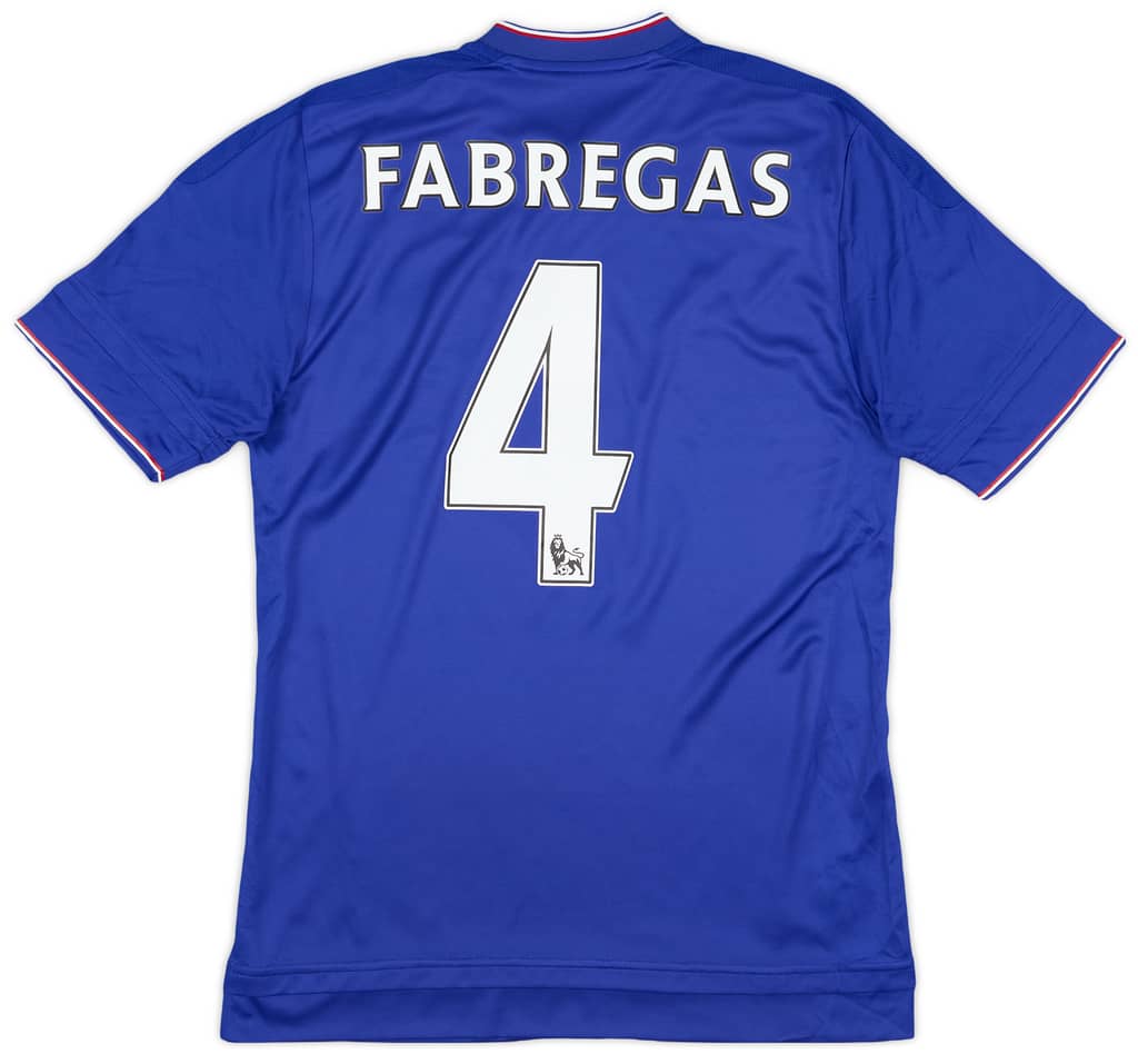 2015-16 Chelsea Home Shirt Fabregas #4 - 8/10 - (S)
