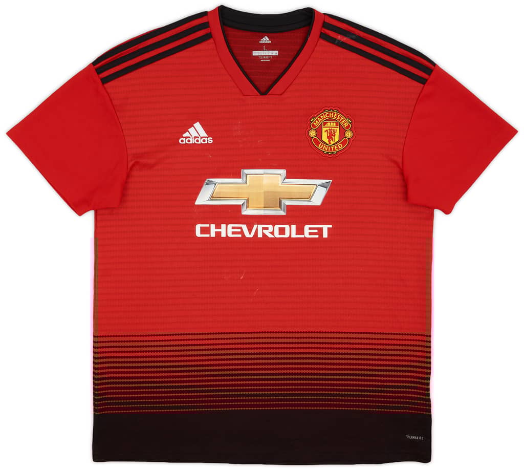 2018-19 Manchester United Home Shirt - 6/10 - (L)