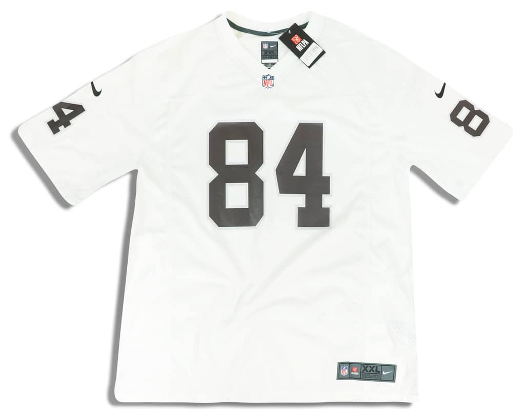 2019 Oakland Raiders Brown #84 Nike Game Jersey (Away) XXL - W/Tags