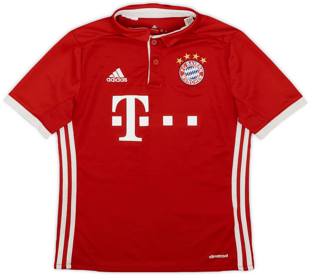 2016-17 Bayern Munich Home Shirt - 8/10 - (M.Boys)